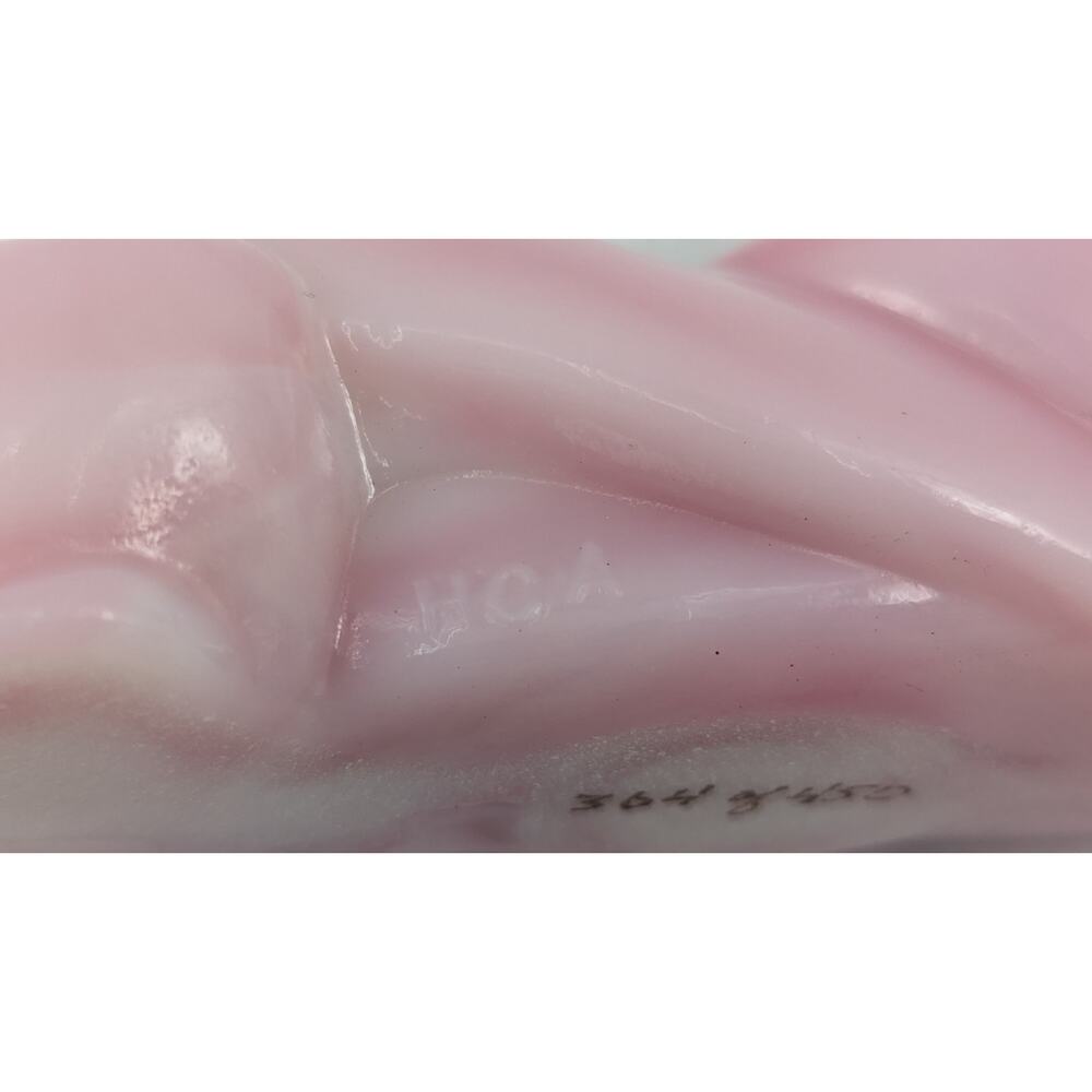 Heisey by Fenton Pink Rosalene Glass Panther Tiger Figurine Limited Edition #364 - Picture 10 of 10